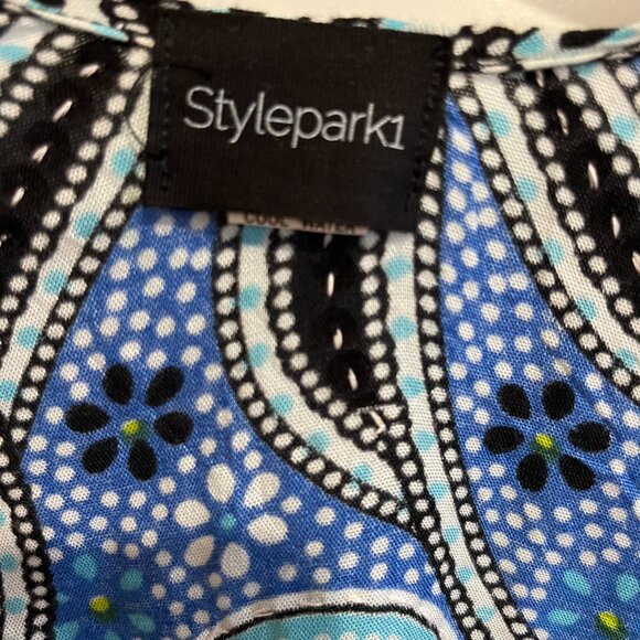 Stylepark1 Hand Made cover up sequined, fringed, open front kaftan  OS - Picture 4 of 8